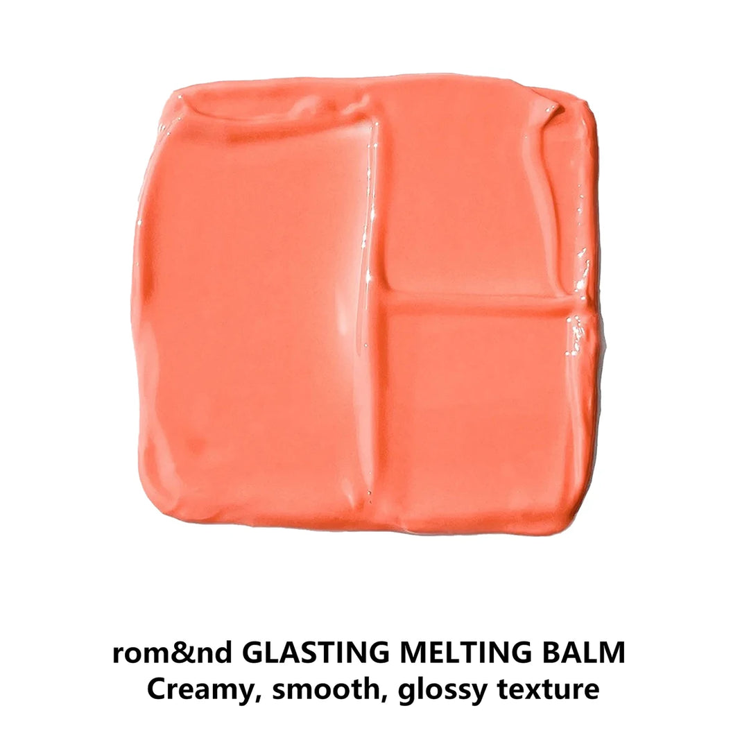 [ClearanceSale] rom&nd GLASTING MELTING BALM,Plumping Hydration,Lightweight Feel,Transparent Look,Korean Cosmetic,Korean Makeup