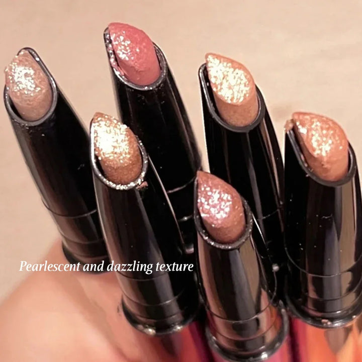 Glittering Highlighter Stick With Diamond Like Feel Silky And Good Ductility Face Brightening Three Dimensional Eye Shadow Pen