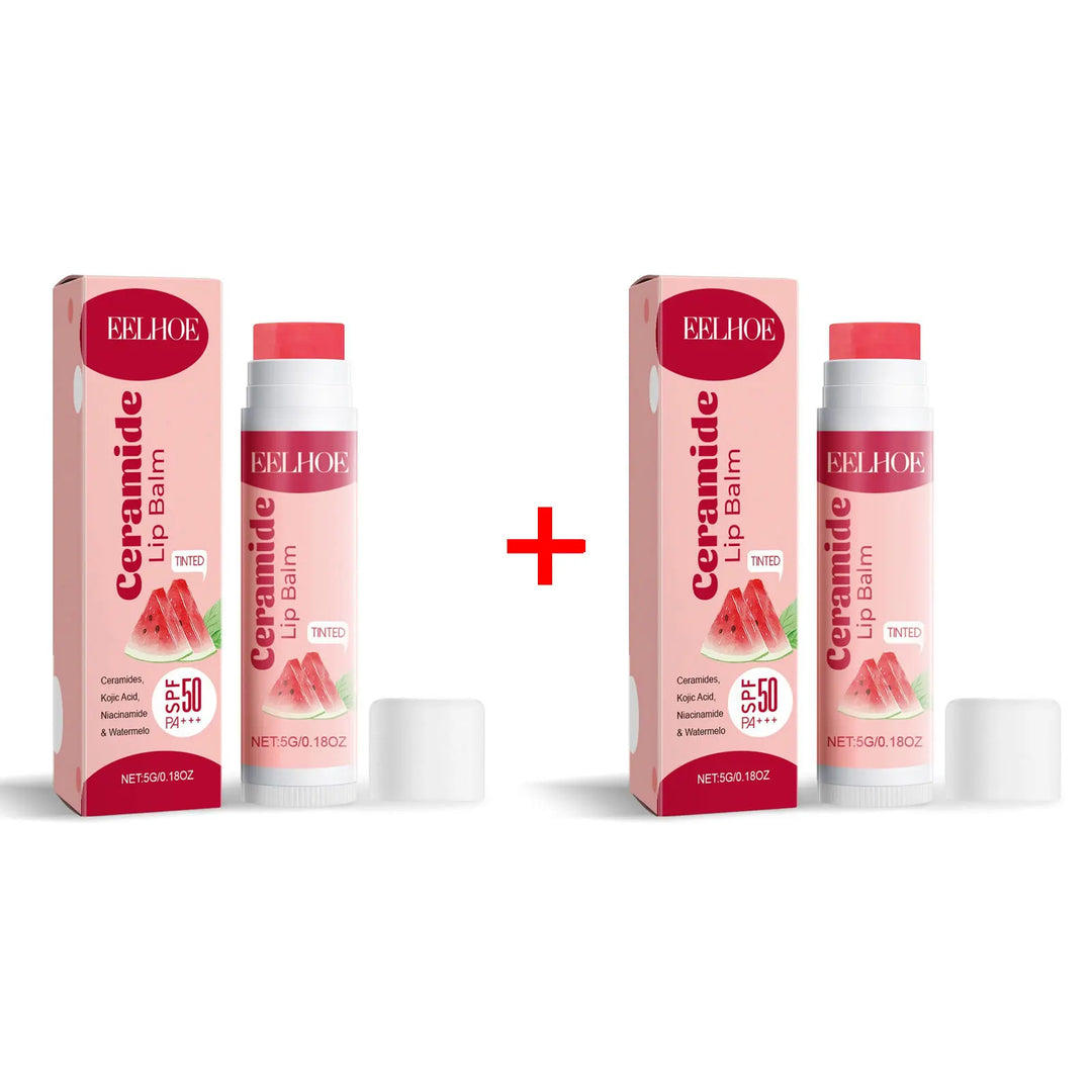 Watermelon Lip Balm Brightening Darkness Lips Plumper Dryness Moisturizing Lighten Lip Melanin Remover Tinted Gloss Beauty Care