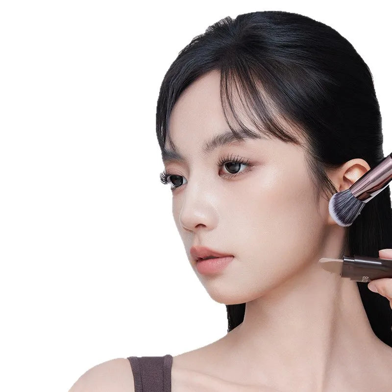 DEZONE Waterproof Contour Stick Highly Pigmented Sculpting Shading Powder Easy Blend Long Lasting V-Shape Face Makeup Tool