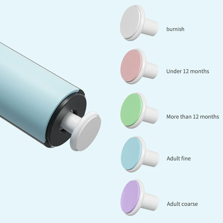 Kid Nail Polisher Tool Baby Electric Nail Trimmer  Baby Care Multifunctional Fingernail Cutter Trimmer Infant Manicure Set