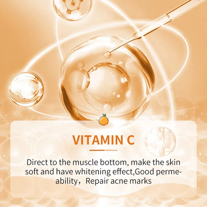 SADOER Vitamin C Moisturizing Aloe Vera Gel Facial Creams Skin Anti Wrinkle Nourishing Hydrating Face Cream Skin Care
