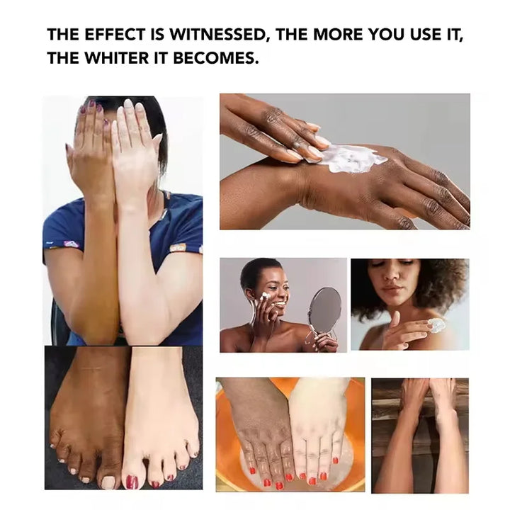 Glutathione Niacinamide Body Lotion Skin Brightening Hydrate Revitalize Even Skin Tone Whitening Face Bleaching Lightening Care