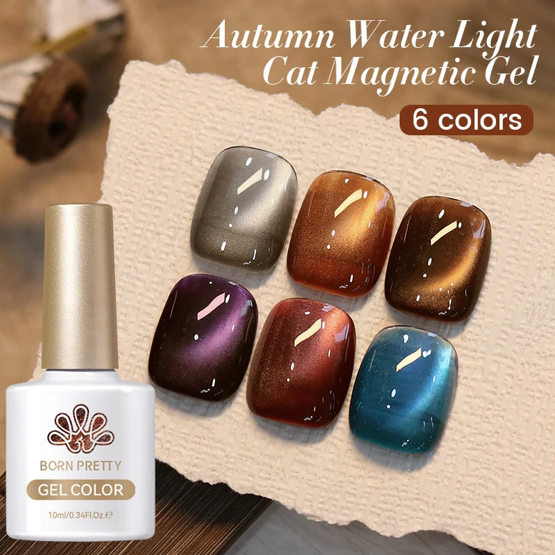BORN PRETTY 117 Colors Cat Magnetic Gel Nail Polish 10ml Full Coverage Varnish Semi Permanent Super Gorgeous Nails Manicure