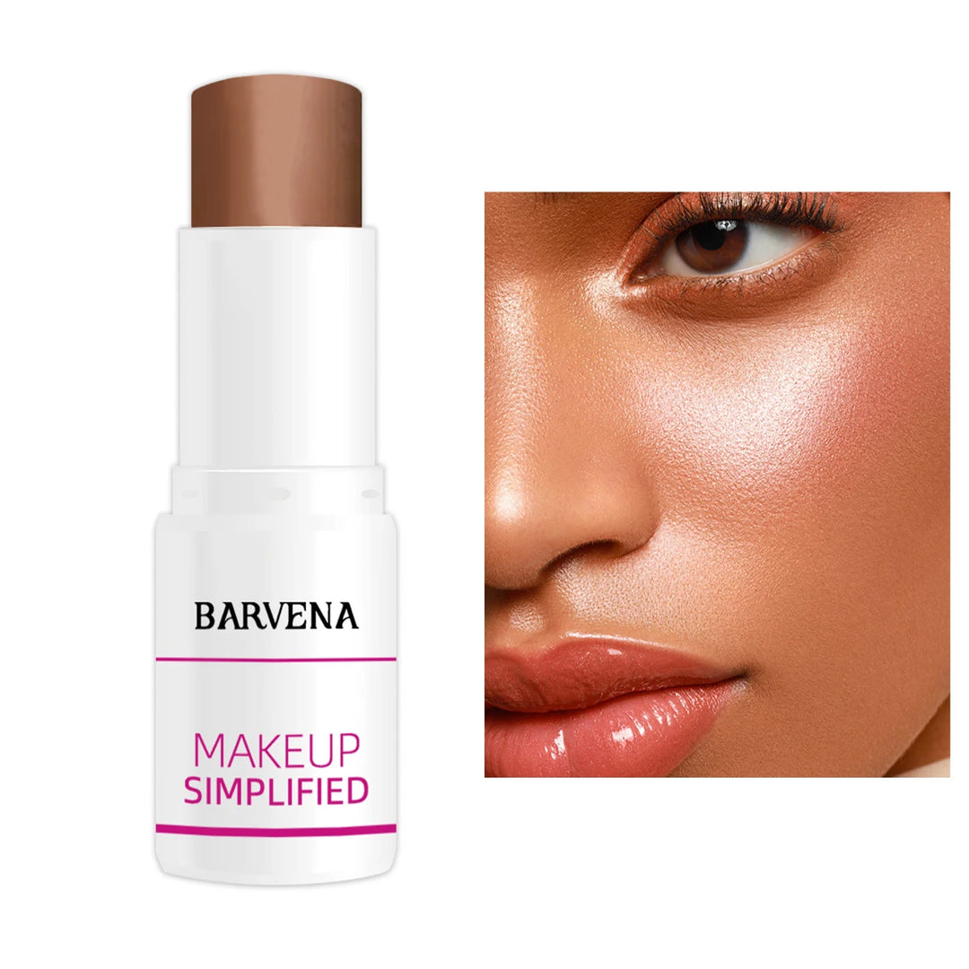 Three in one simple concealer makeup stick is durable and hard to take off makeup to create a natural three-dimensional contour