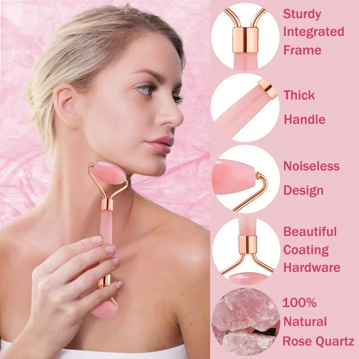 Facial Sculpting Mask & Facial and Eye Mask Massage Roller Reusable Adjustable V-shaped Face Bandage Portable Body Massage Tool