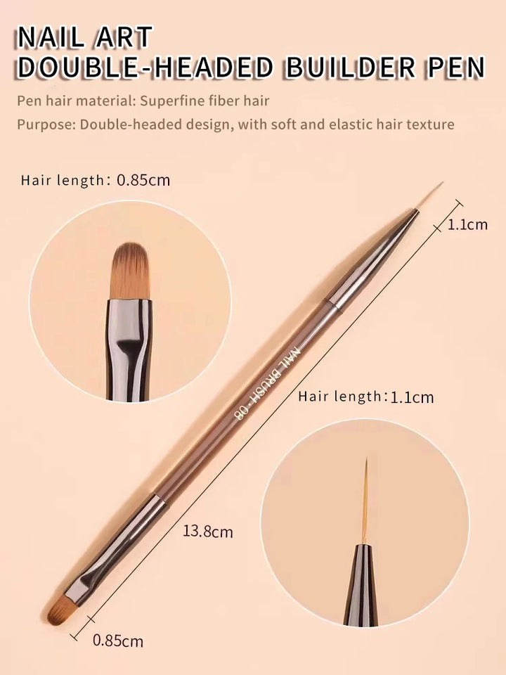 Nail Brushes - Art Acrylic Gel Kolinsky Brush Manicure Supplies Tools Accessories Products Stuff Nail Tech Brushes Things