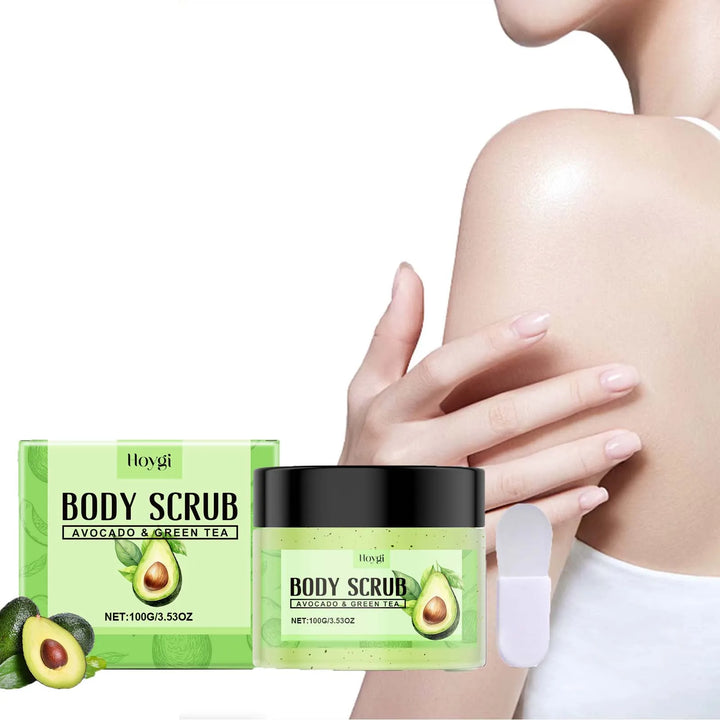 Matcha Body Scrub Gentle Exfoliating Cleansing Pores Effectively Removes Dirt Smooth Skin Nourishing Skin Scrub Nourishing Care