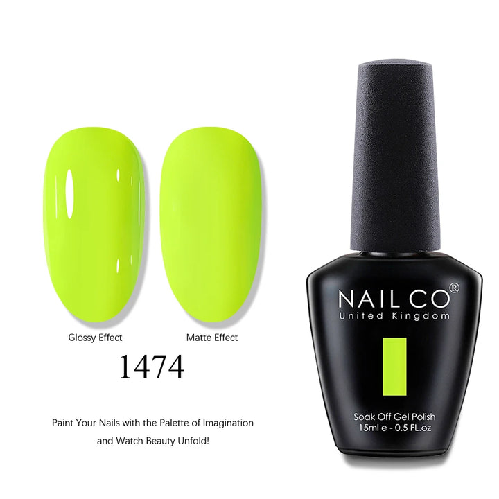 NAILCO Top Coat Base Coat Magic Remover Lacquer UV Color Gel Nail Polish Esmalte Soak Off Semi Permanente Vernis Nails Art Tips