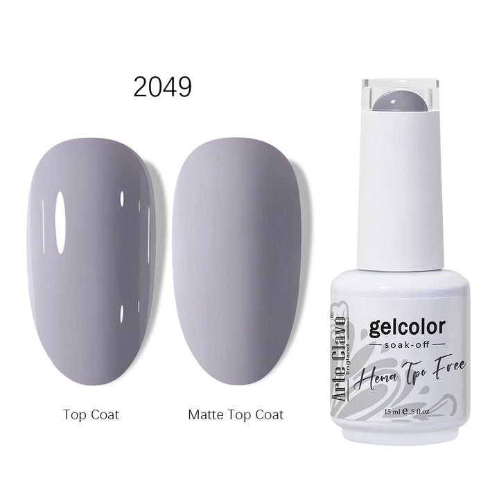 Arte Clavo 15ml HEMA TPO FREE Gel Nail Polish Pink Hybrid Nail Manicure Semi-permanent Enamels Varnish For UV LED Nails Supplies