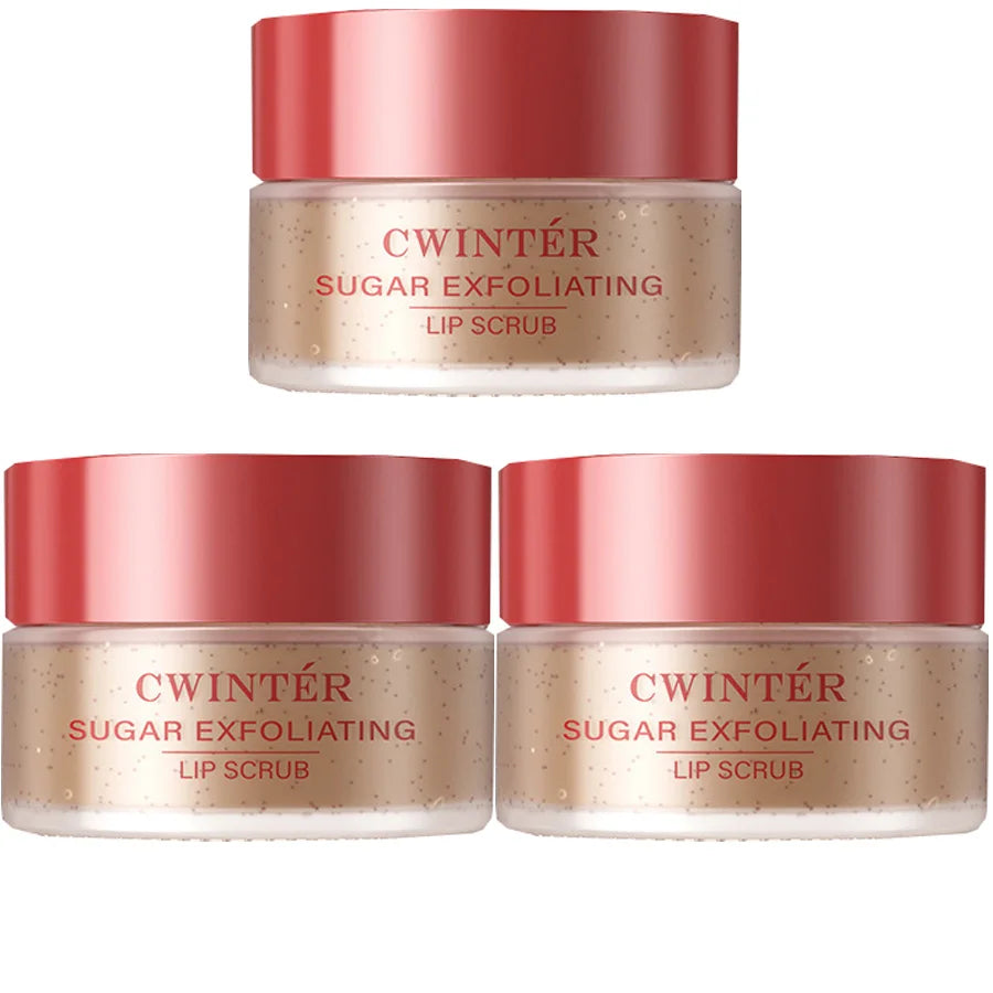 Lip Exfoliator Scrub and Moisturizer, Sugar Scrubs, Overnight Hydration & Softening, Brighten and Dark Lips Soothing Dryness