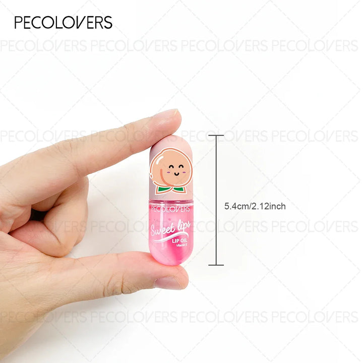 Sweet Fruity Long-Lasting Moisturizing Plump Liquid Lip Oil Fades Lip Dry Lips Temperature Color Changing Hydrating Lips