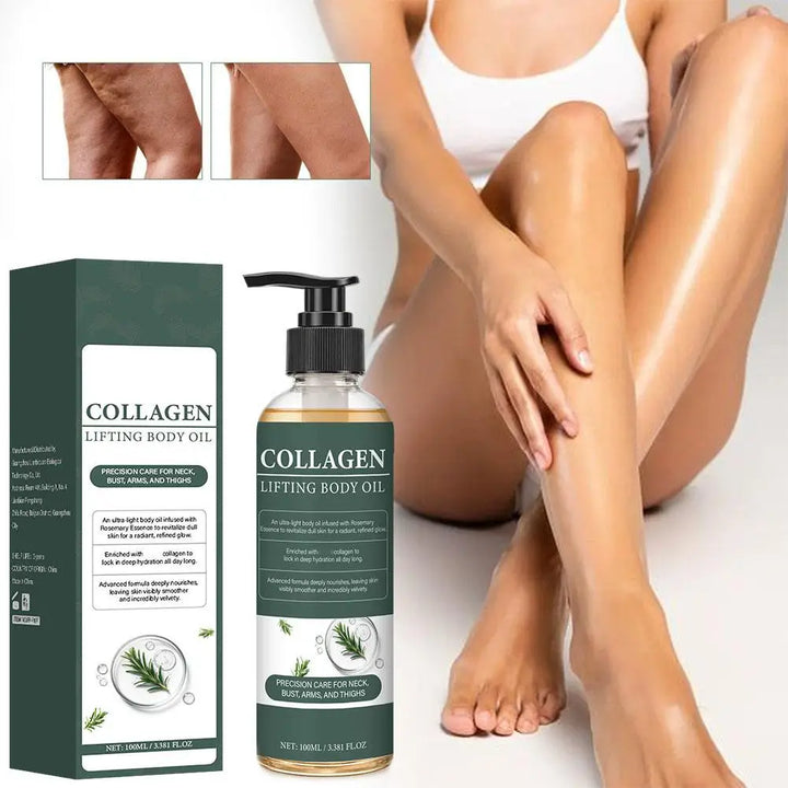 Collagen Body Oil Increased Moisturizing Body Tighten Skin Elasticity Smooth Non-greasy After Shower Body Oil