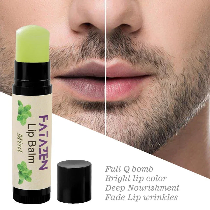 Organic Honey Lip Balm Mint Flavor Eco Friendly Chapstick Shea Butter Lip Balm For Men