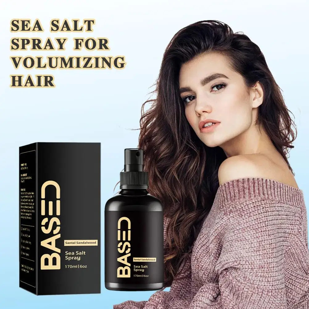 Long-Lasting Sea Salt Hair Spray for Men Women, Adds Instant Texture Volume Fluffy Wave Styling Powder for Perfect Looks