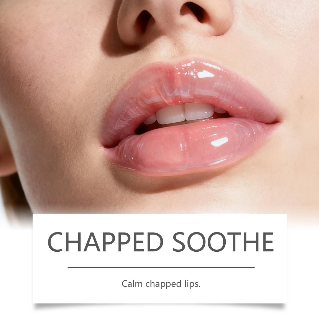 Lip Scrub Exfoliator 30g Moisturizing & Repairing, Natural Plumping Gloss Contains Strawberry Extract Winter Skincare Gift Set