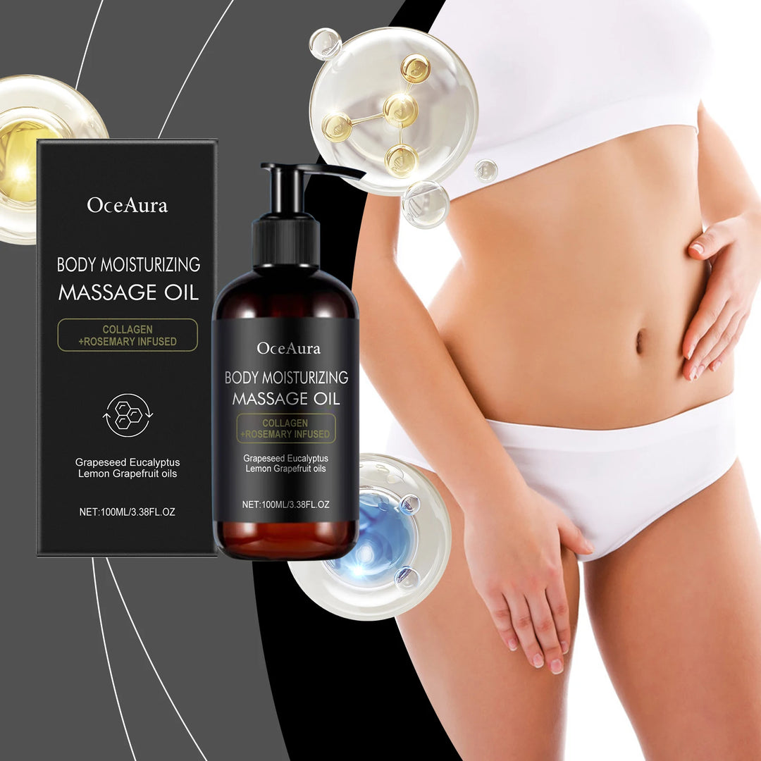 Body Relaxing Essential Oil Massage Oil Improve Rough Dry Skin Relieve Muscle Fatigue Body Nourishing Soft Care
