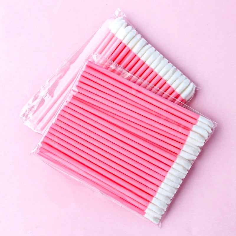 SHIDISHANGPIN 5/50 Pcs Lip Brush Lash Extension Mascara Applicator Eyelash Maquillaje Brush Lipstick Wands Set Makeup Tools
