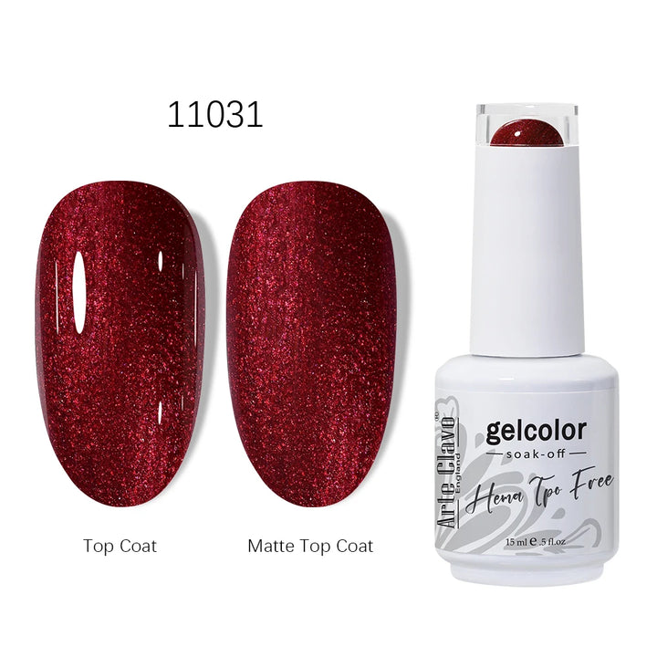 Arte Clavo 15ml HEMA TPO FREE Gel Nail Polish Pink Hybrid Nail Manicure Semi-permanent Enamels Varnish For UV LED Nails Supplies