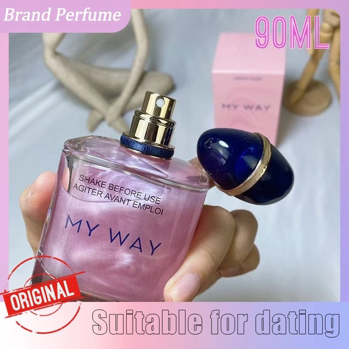 Luxurious Brand 90ML Women Perfume Long Lasting Fragrance Sweet Floral And Fruity Scent Body Spray Romantic Dating Eau De Parfum