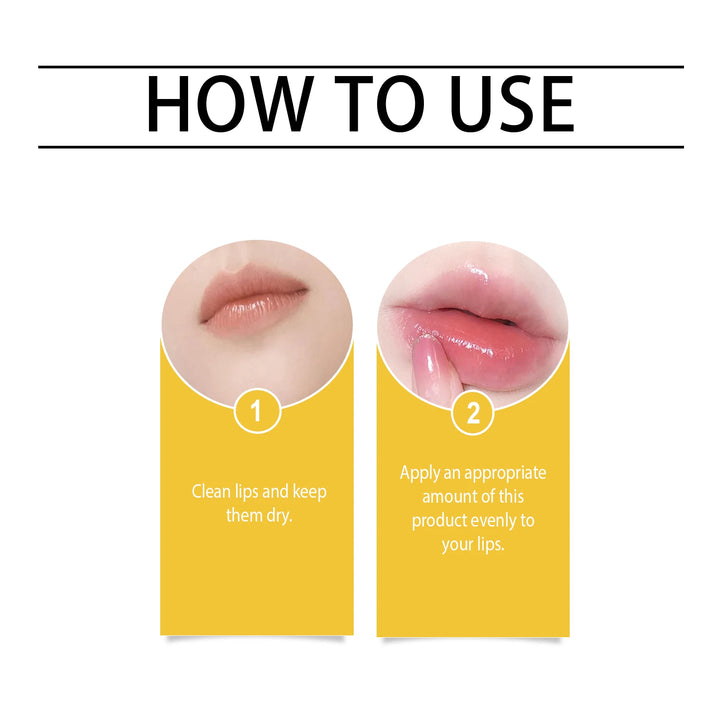 HOYGI Lip Balm Bee Venom Lipstick Soothing Repair Anti Dry Cracked Hyaluronic Acid Hydrating Nourishing Moisturizing Lip Care