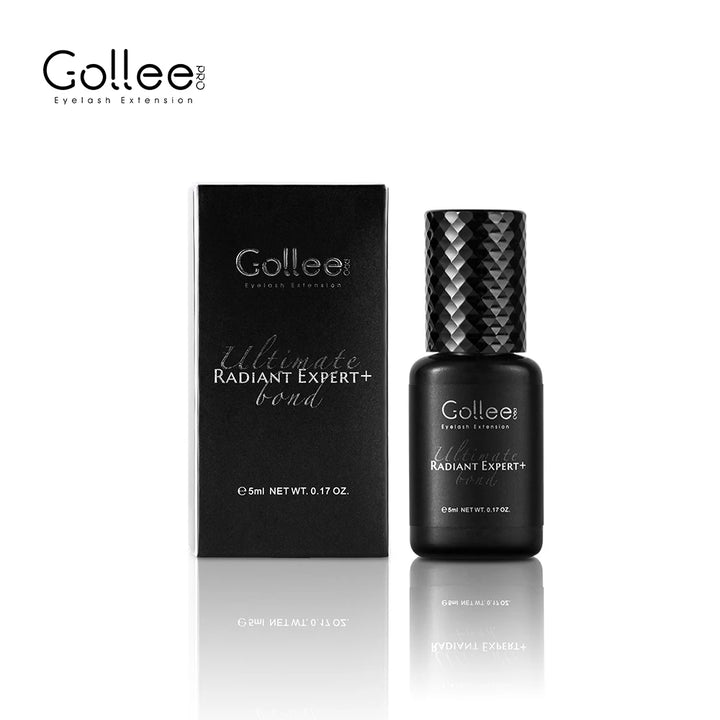 Gollee 0.5-1s Fast Adhesives for Eyelash Extensions No Odor Glue Eyelash Extensions No Irritation Lash Extension Supplies Makeup