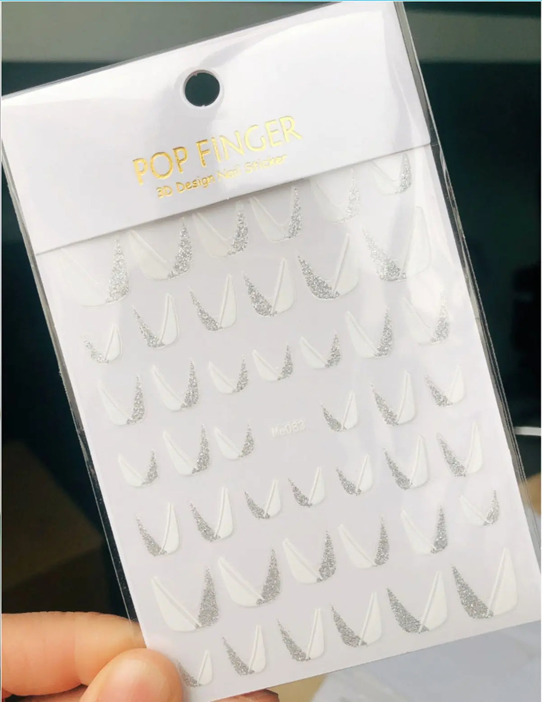Nail Art Stickers Water Decals Eyes Stripe Nail Art Decorations for Manicure Accessories Press on Nails Foil Stickers and Decals