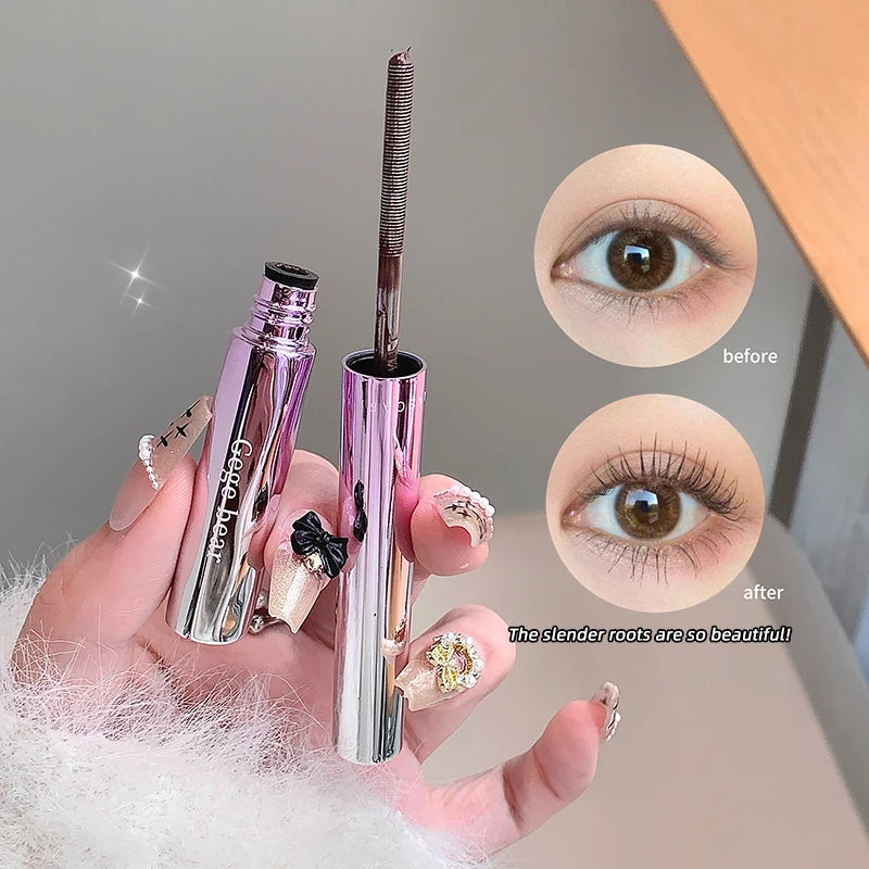 Gege Bear Eyelash Extensions Volume Mascara Clearly Defined Curled Not Easy to Smudge Natural Lengthening Long-lasting Mascara