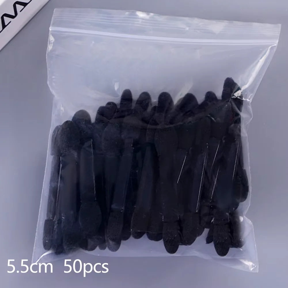 10/30/300pcs Double Ended Eyeshadow Brush Eyeshadow Applicators 6.2cm Makeup Sponge Brushes For Women Cosmetic Beauty Tool