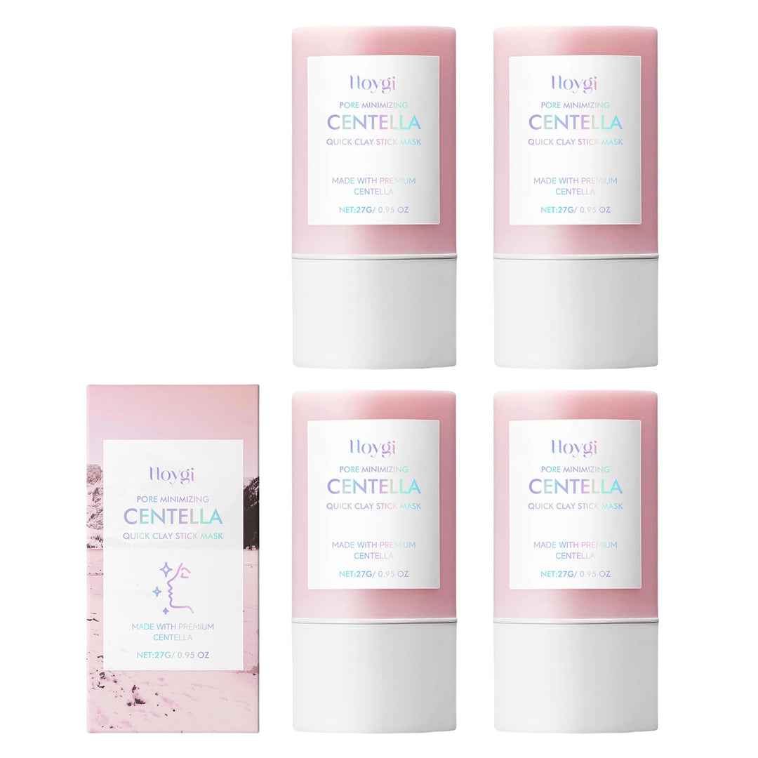 Hoygi Centella Asiatica Clay Mask Stick Soothing Calming Detoxifying Hydrating Anti-irritation Easy Application All Skin Types