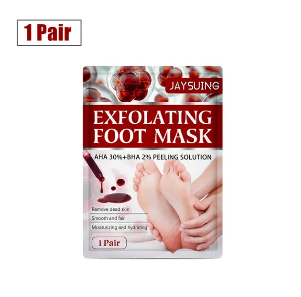 1/4/8 Pairs Exfoliating Feet Peel Mask Pedicure Peeling Dead Skin Remover Socks Foot Care Tool for Wife Husband Perfect Present
