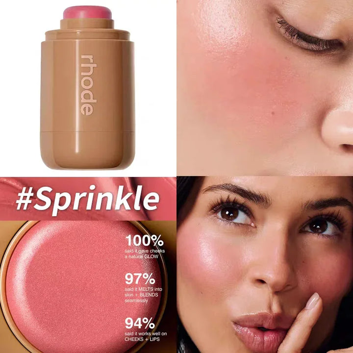 Rhodeskin Spring Lip Gloss Lip Balm Smoothing Lipstick Lines Lasting Nourishing Women Daily Care Makeup Moisturizer Blush Girl