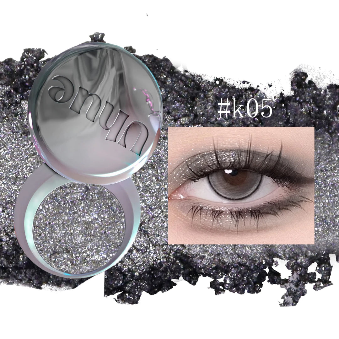 Uhue Single Eyeshadow K Series,Fine Powder,Smooth & Skin-Fit,Subtle Shimmer,Eye Brightening,Matte Finish,Daily Makeup,Glamour