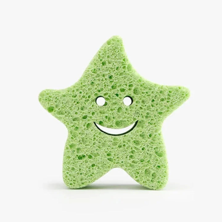 Children's Bath Sponge Sponges Body Wash Bathing Cute Frosted Wood Pulp Baby Shower Wood Pulp Cellulose Scrubber for Tools Bath
