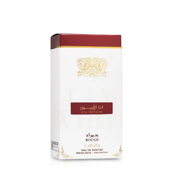 Lattafa-Ana Abiyedh Rouge Unisex Perfume, 2 oz, 60 ml