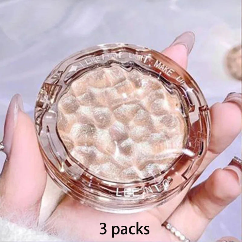 High gloss powder gloss glitter highlight contour palette natural gloss contour concealer lasting light