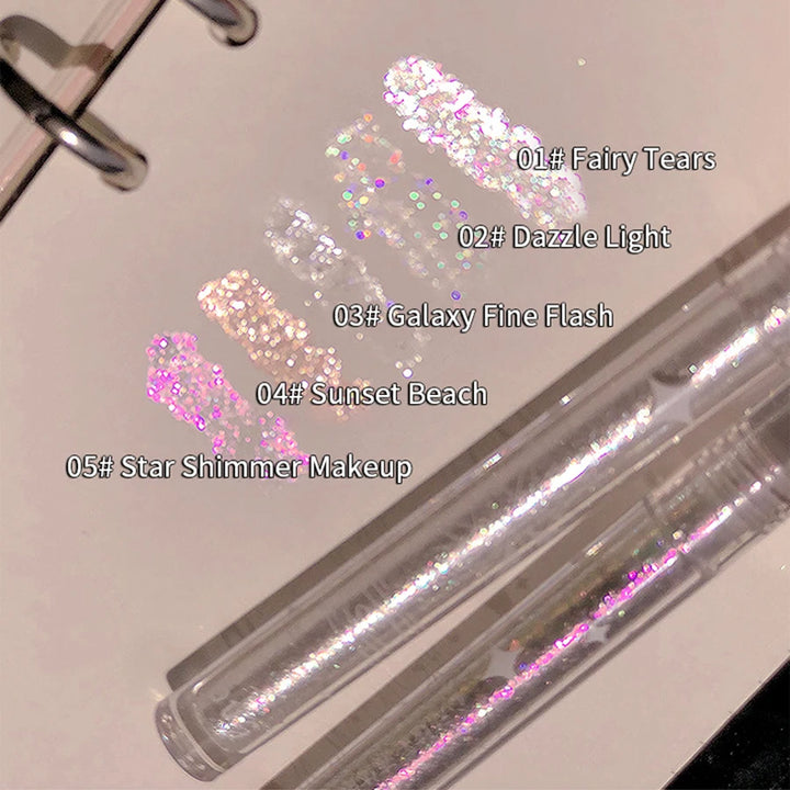 Liquid Eyeshadow High Pigment Waterproof Lasting Not Easy To Fade Pearl Glitter Portable Delicate Women's Eye Makeup