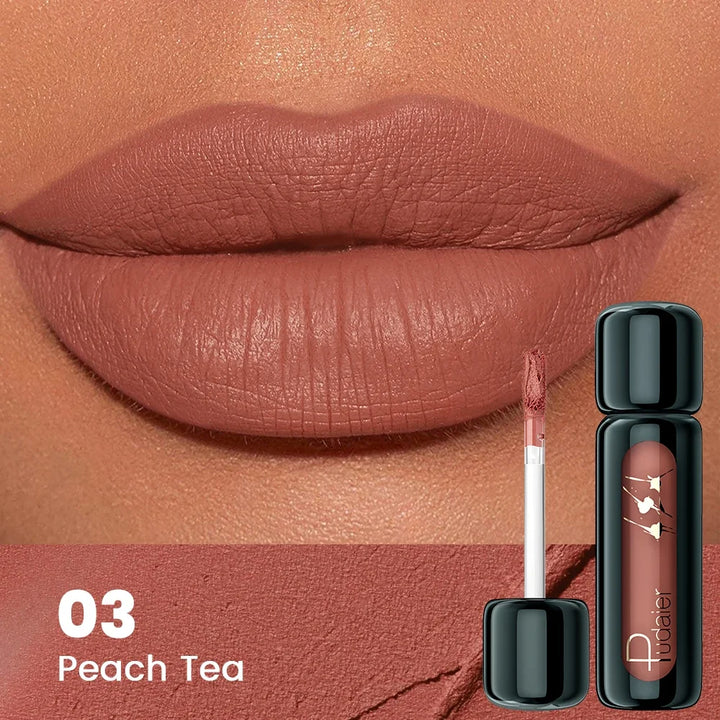 1PC Matte Velvet Lip Gloss, Long Lasting Waterproof Non-Stick Lip Mud, Smooth Lip Makeup Gift for Women, Mother’s Day Gift