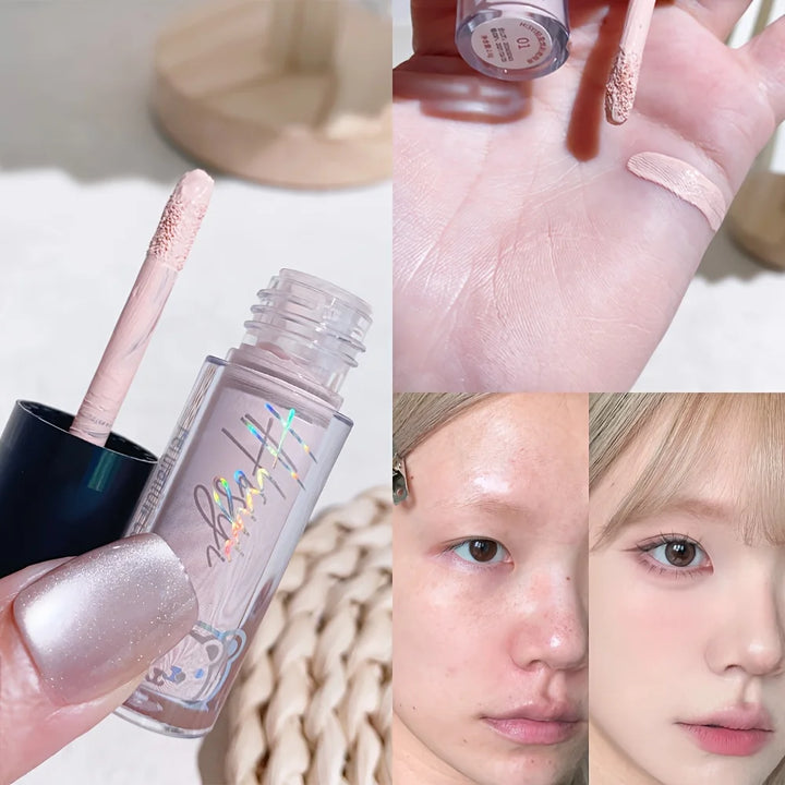 Multi-functional facial concealer,covering dark circles & flaw,brightening,water-repellent & sweat-proof,essential for makeup