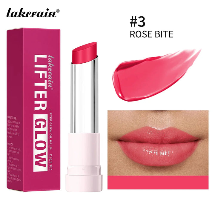 Lifter Glow Lip Oil Balm Deep Nourishing Smooth-melt Texture Glossy Glazed Lip Effect Moisturizing Lip Balm Natural Lip Makeup
