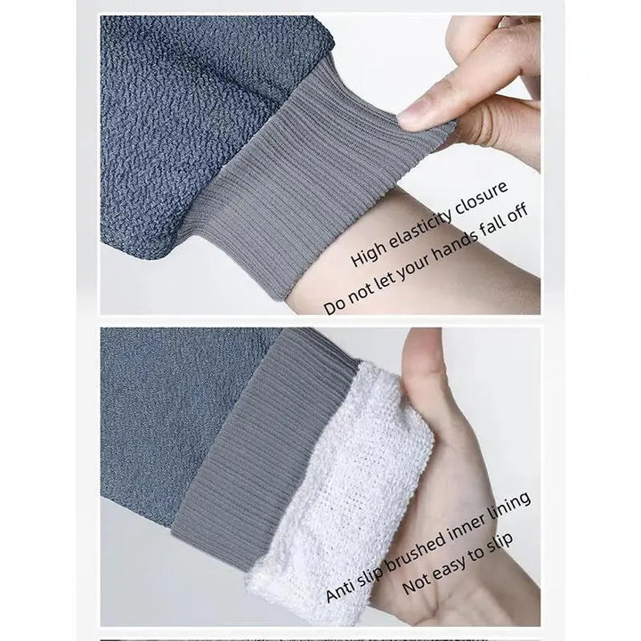 1/3Pcs Body Cleaning Washcloth Soft Brush Home Hotel Bathroom Shower Ball Back Scrubber Set Exfoliating Skin Towel Bath Gloves