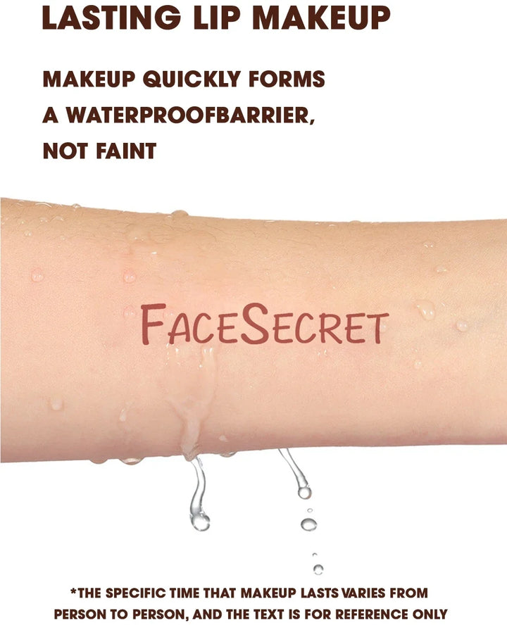 Face Secret Waterproof Liners Makeup Lipliner 12 Colors Matte Velvet Lipstick Pen / Liptint Long Lasting Waterproof Lip Tint