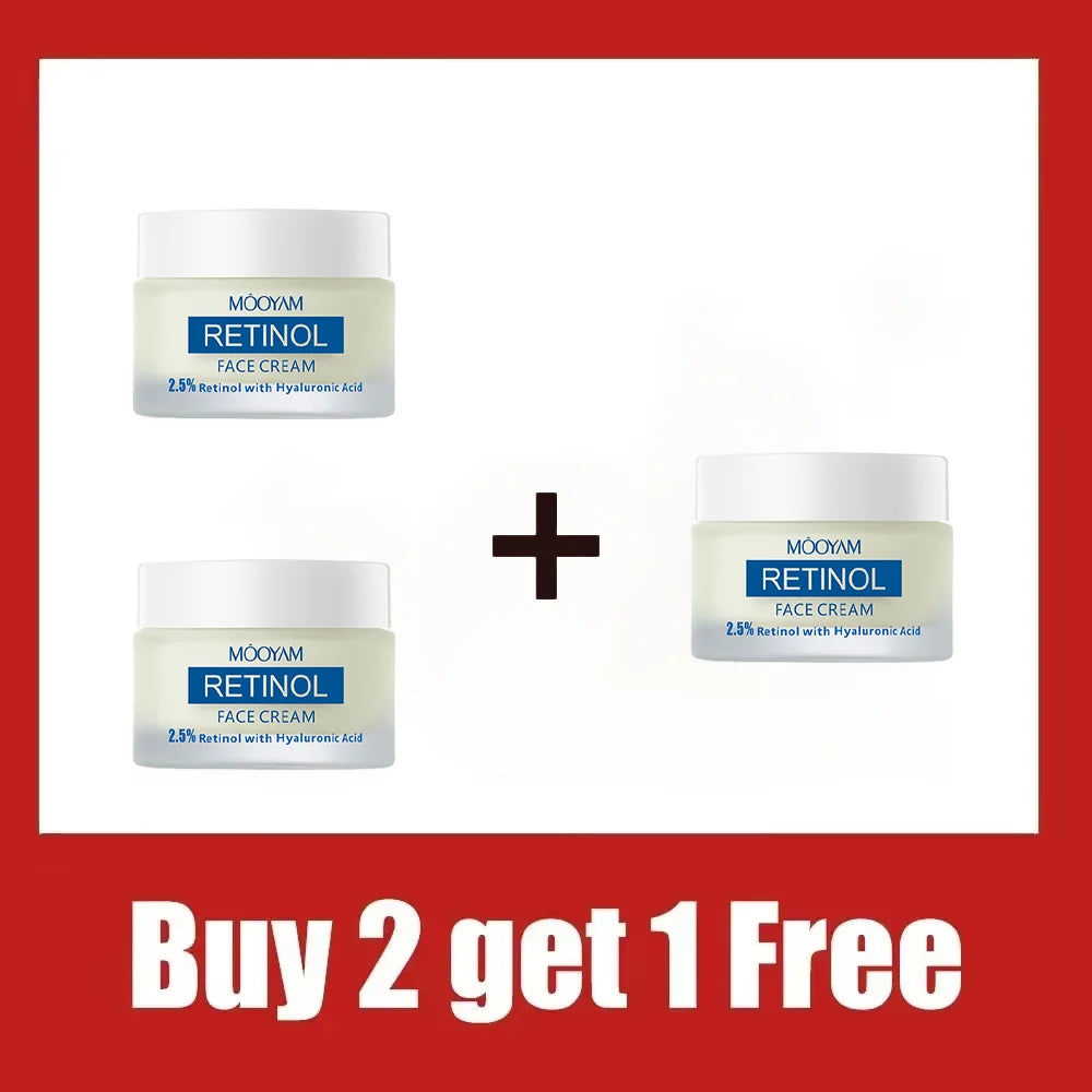 Hyaluronic acid vitamin A retinol cream, anti-wrinkle anti-aging firming serum cream