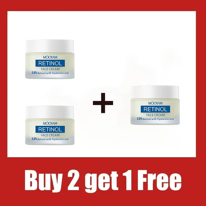 Hyaluronic acid vitamin A retinol cream, anti-wrinkle anti-aging firming serum cream