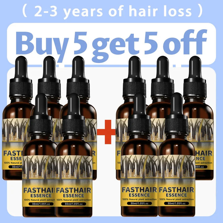 Hair Growth Essential Loss Regrowth Treatment Strengthens Hair Nourishes Scalp Light Weight Non Greasy Improve Scalp Circulation