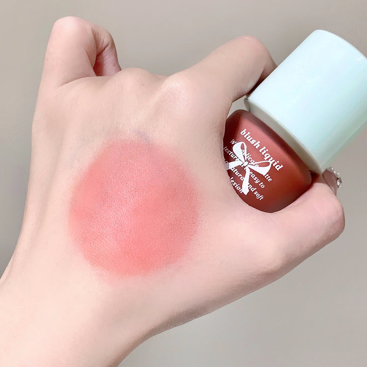 Gege Bear Light Blush Liquid Moisturizing Mirror Vitality Moisturizing Whitening Brightening Natural Rouge