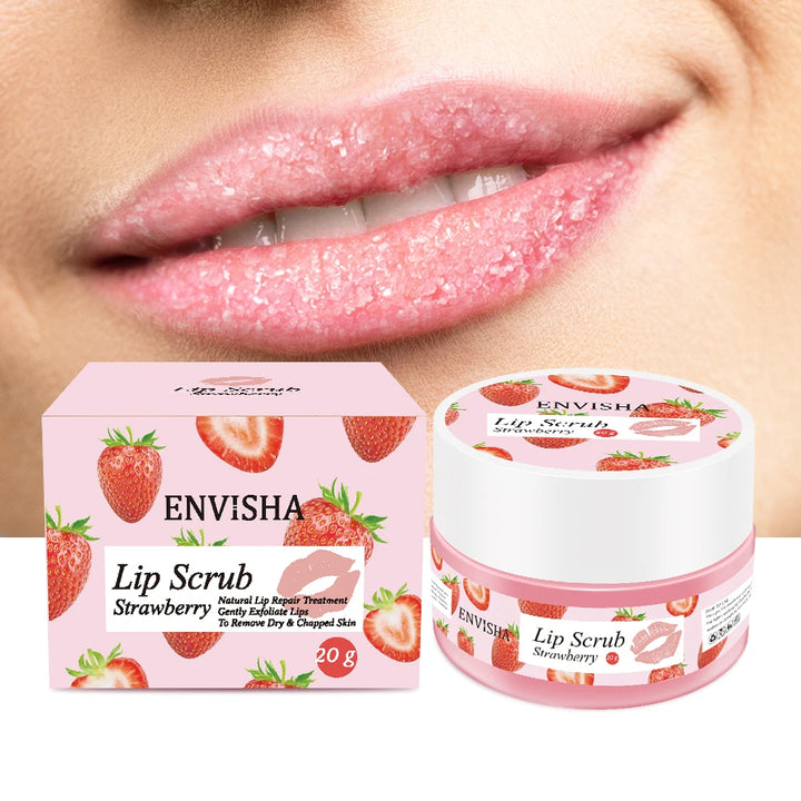 ENVISHA Beauty Health Exfoliating Lip Mask Skin Care Sleep Hydrated Maintenance Lip Scrub Cream Anti Drying Nourish Protect