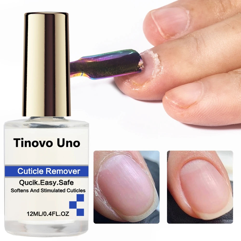 Tinovo Uno Keratin Coconut Nail Strengthening Oil Nail Art Treatment Care Nail Growth Cuticle Oil 12ML Vitamin C Enriched Polish