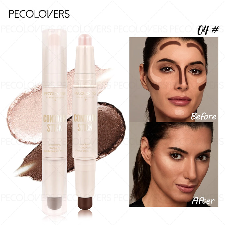 1PC Highlight and Contour Stick, Facial Highlighting, Shaping The Facial Contour, Three-dimensional, Essential Daily Makeup Tool