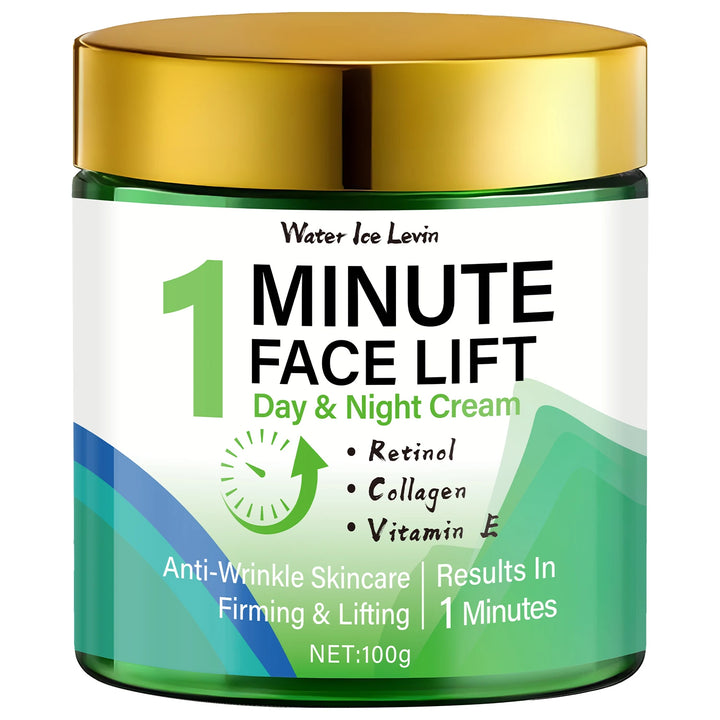 Minute Face Lift Day & Night Cream with Retinol & Collagen for Instant Firming & Deep Moisture.